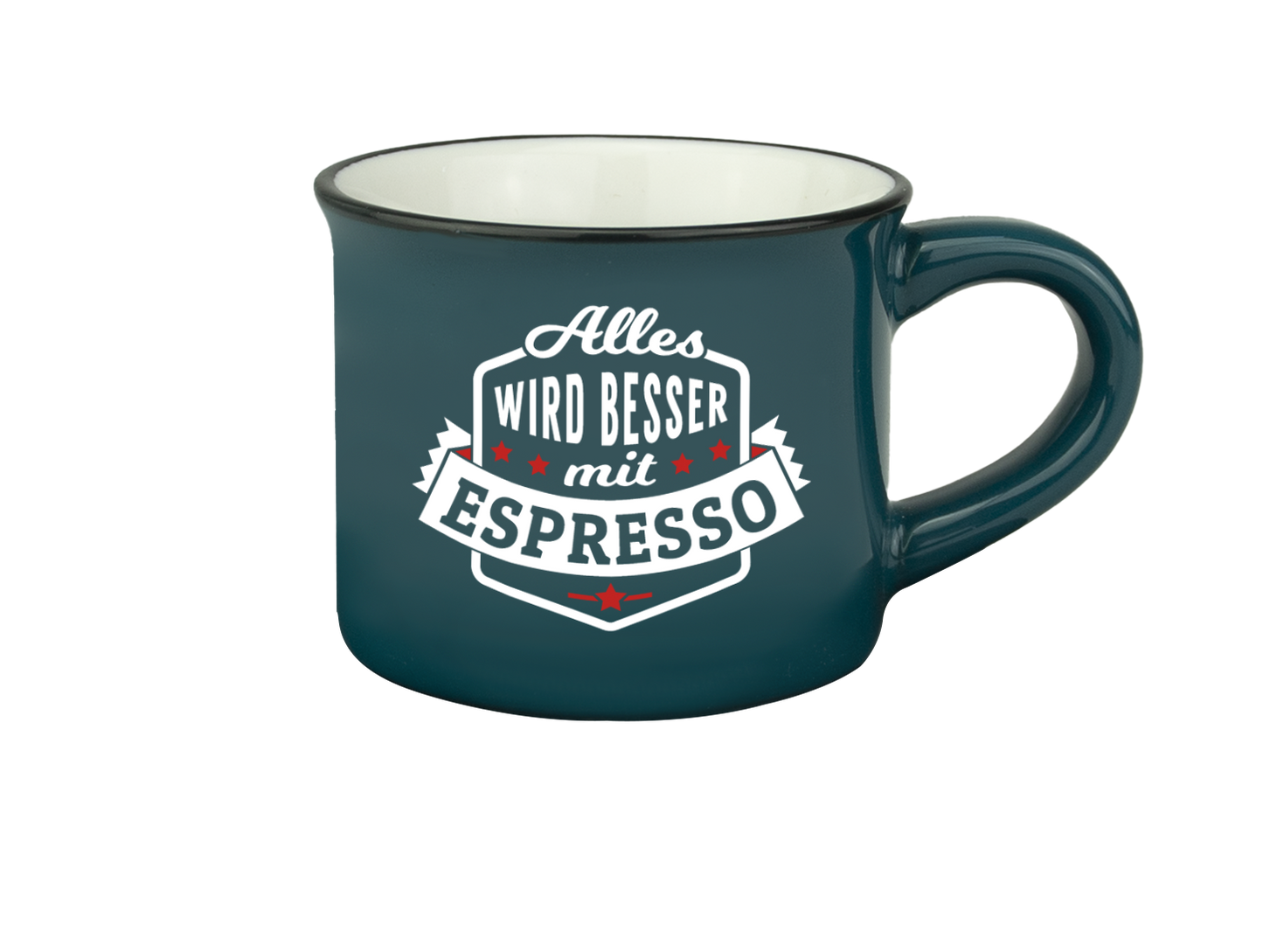 Personalisierte Espressotasse mit Namen