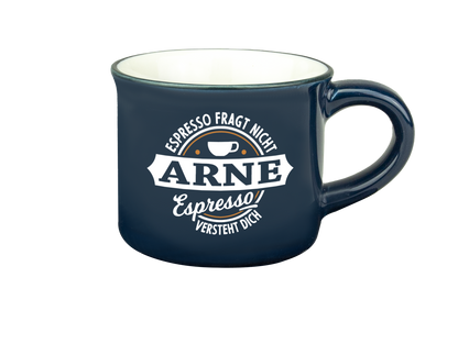 Personalisierte Espressotasse mit Namen