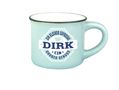 Personalisierte Espressotasse mit Namen