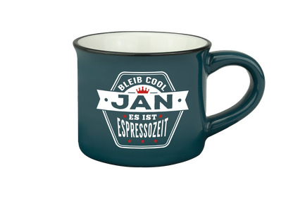 Personalisierte Espressotasse mit Namen