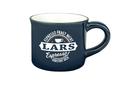 Personalisierte Espressotasse mit Namen