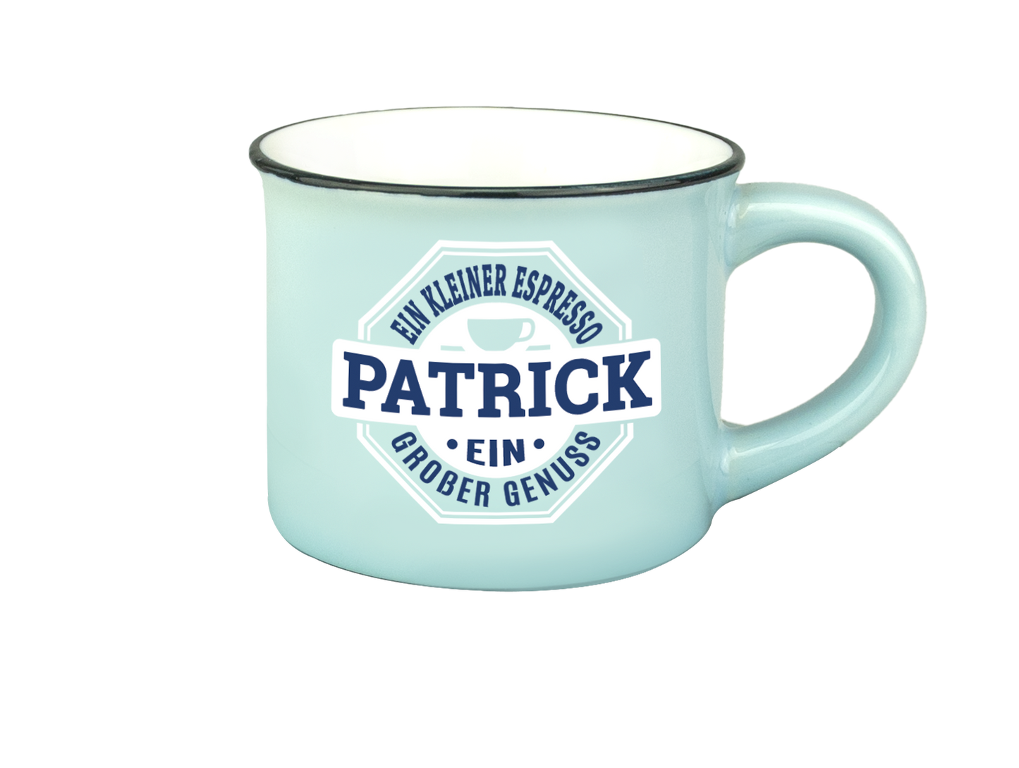 Personalisierte Espressotasse mit Namen