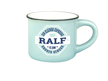 Personalisierte Espressotasse mit Namen