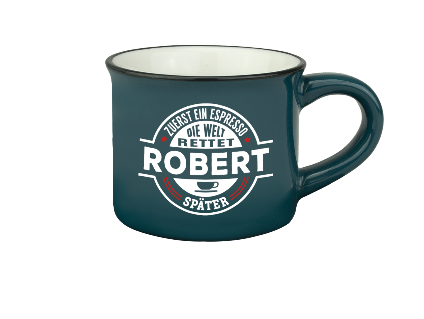 Personalisierte Espressotasse mit Namen