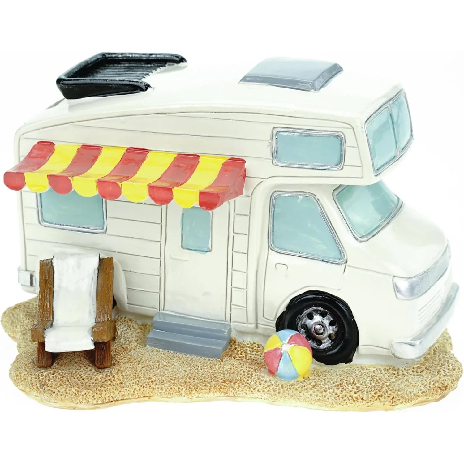 Spardose "Wohnmobil" aus Kunstharz