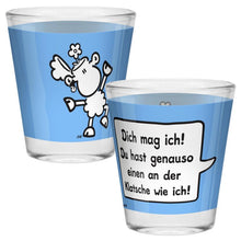 Sheepworld Schnapsglas "Dich mag ich! Du hast genau so einen an der Klatsche wie ich!"