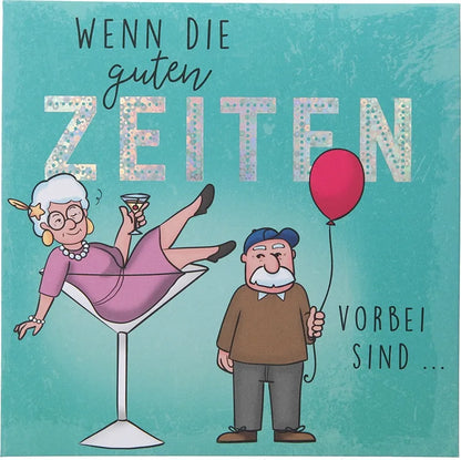 Pop-up-Musikkarte "Gute Zeiten" mit Licht-Effekt