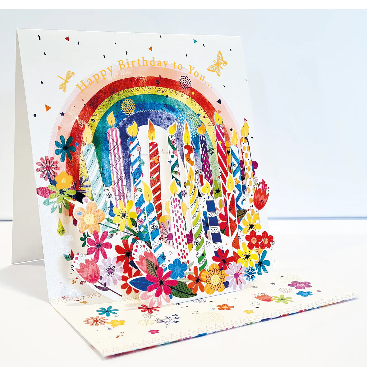Pictura Pop-up Karte "Kerzen"