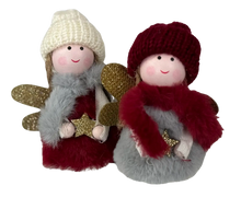 Engel Deko-Figur für Weihnachten und Adventszeit
