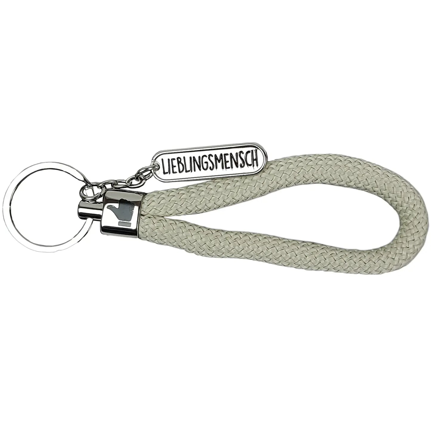 Schlaufen-Schlüsselanhänger "Lieblingsmensch"