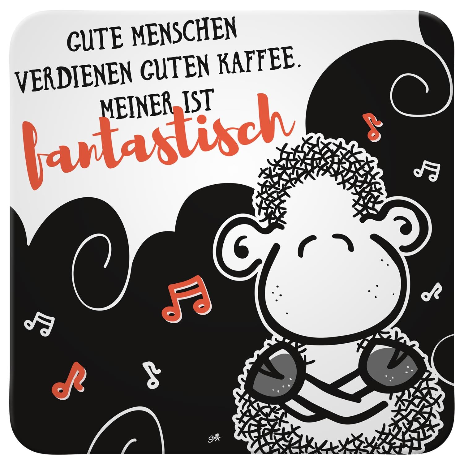 Sheepworld Untersetzer "Fantastisch"