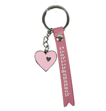 Fähnchen-Schlüsselanhänger “Lieblingsmensch” mit Herz in Rosa