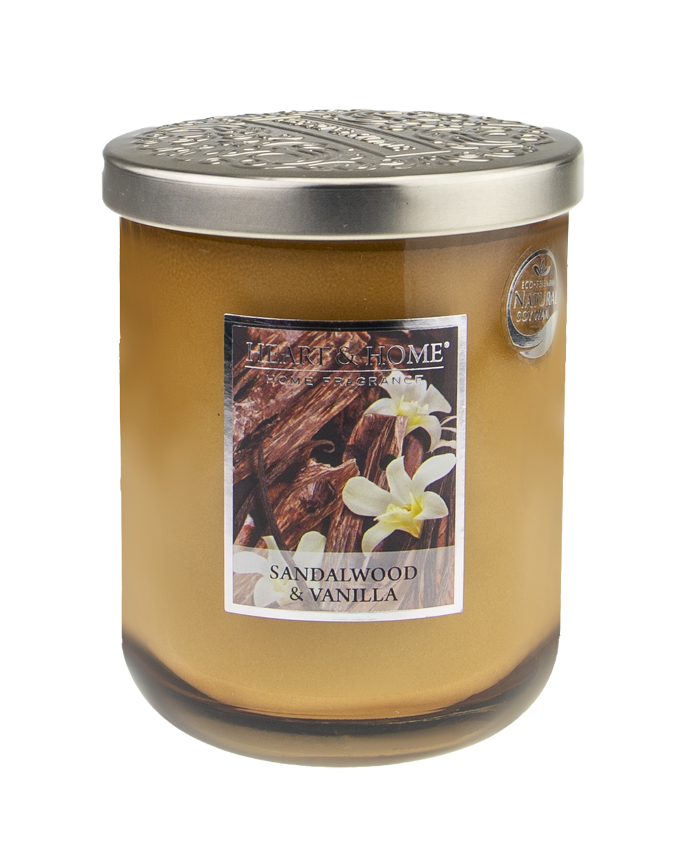 Heart&Home - Duftkerze "Sandalwood & Vanilla" *