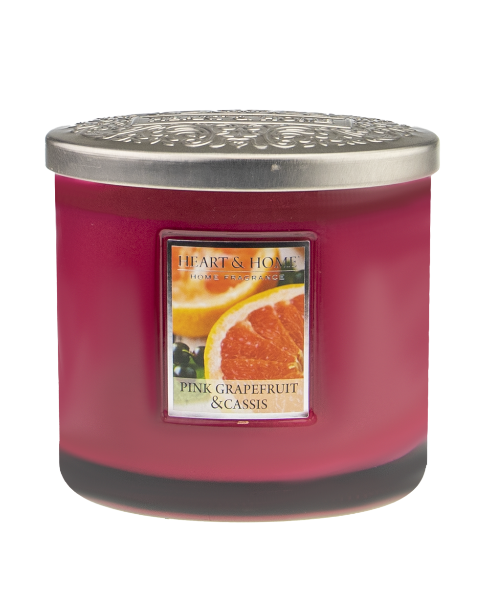 Heart&Home - Duftkerze "Pink Grapefruit & Cassis *