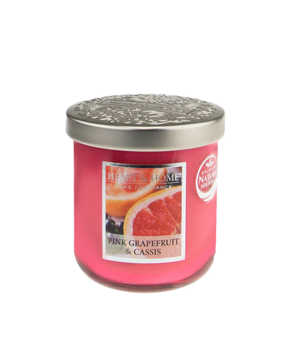 Heart&Home - Duftkerze "Pink Grapefruit & Cassis *