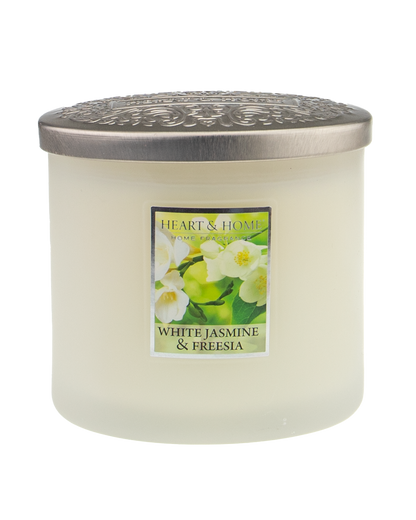 Heart&Home - Duftkerze "White Jasmine & Freesia" *