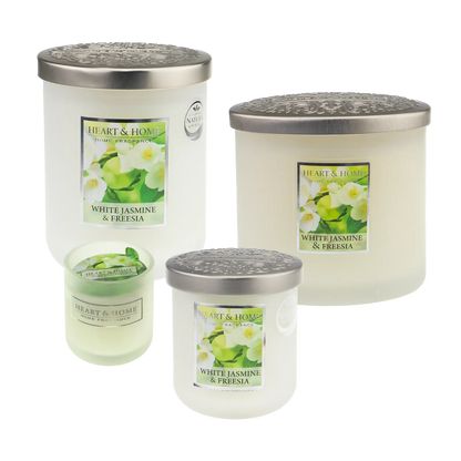 Heart&Home - Durftkerze "White Jasmine & Freesia"