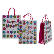 Papier-Geschenktüte "Happy Birthday" klein