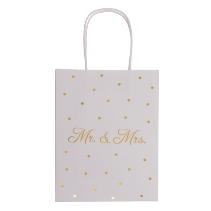 Papier-Geschenktüte "Mr. & Mrs."