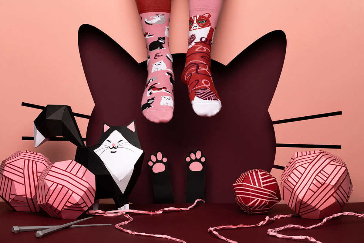 Many Mornings® Socken PLAYFUL CAT