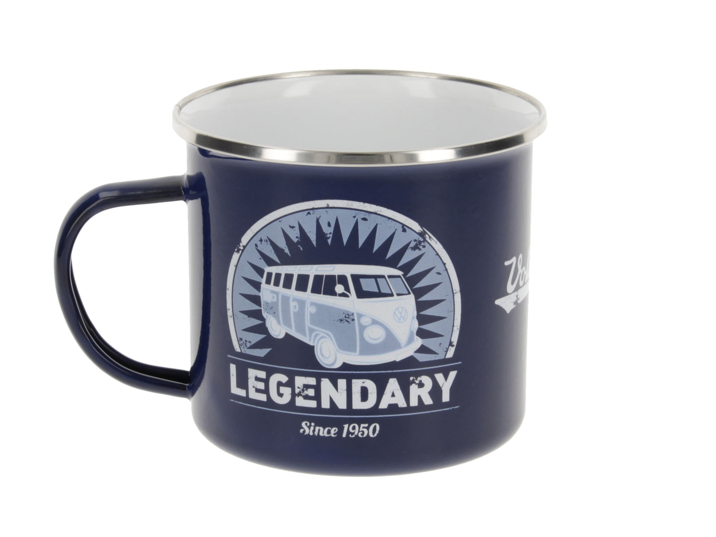 VW T1 Bus Emaille Tasse - Legendary