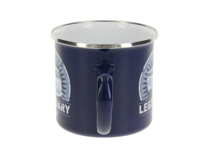 VW T1 Bus Emaille Tasse - Legendary aus verschiedenen Blickwinkeln