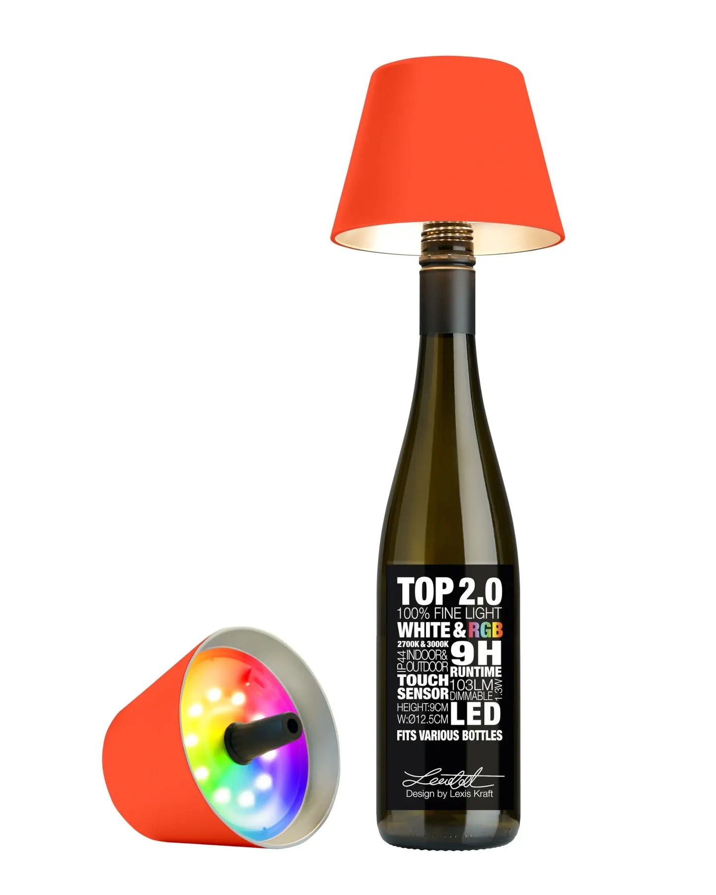 Flaschenleuchte TOP 2.0 by Sompex - RGBW