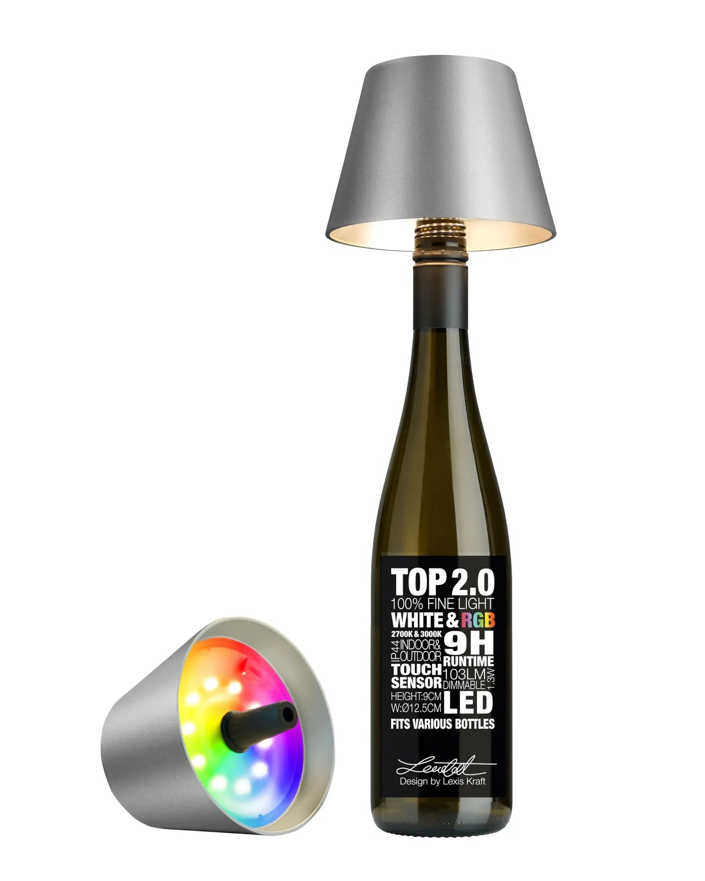 Flaschenleuchte TOP 2.0 by Sompex - RGBW