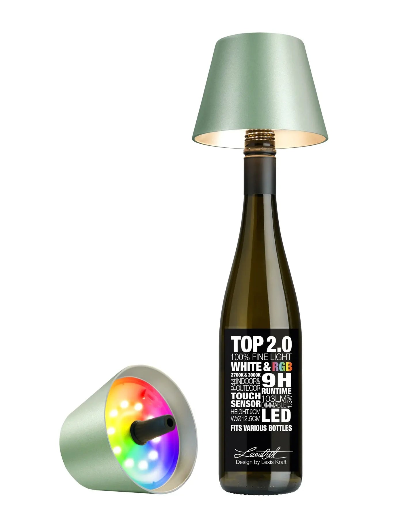 Flaschenleuchte TOP 2.0 by Sompex - RGBW