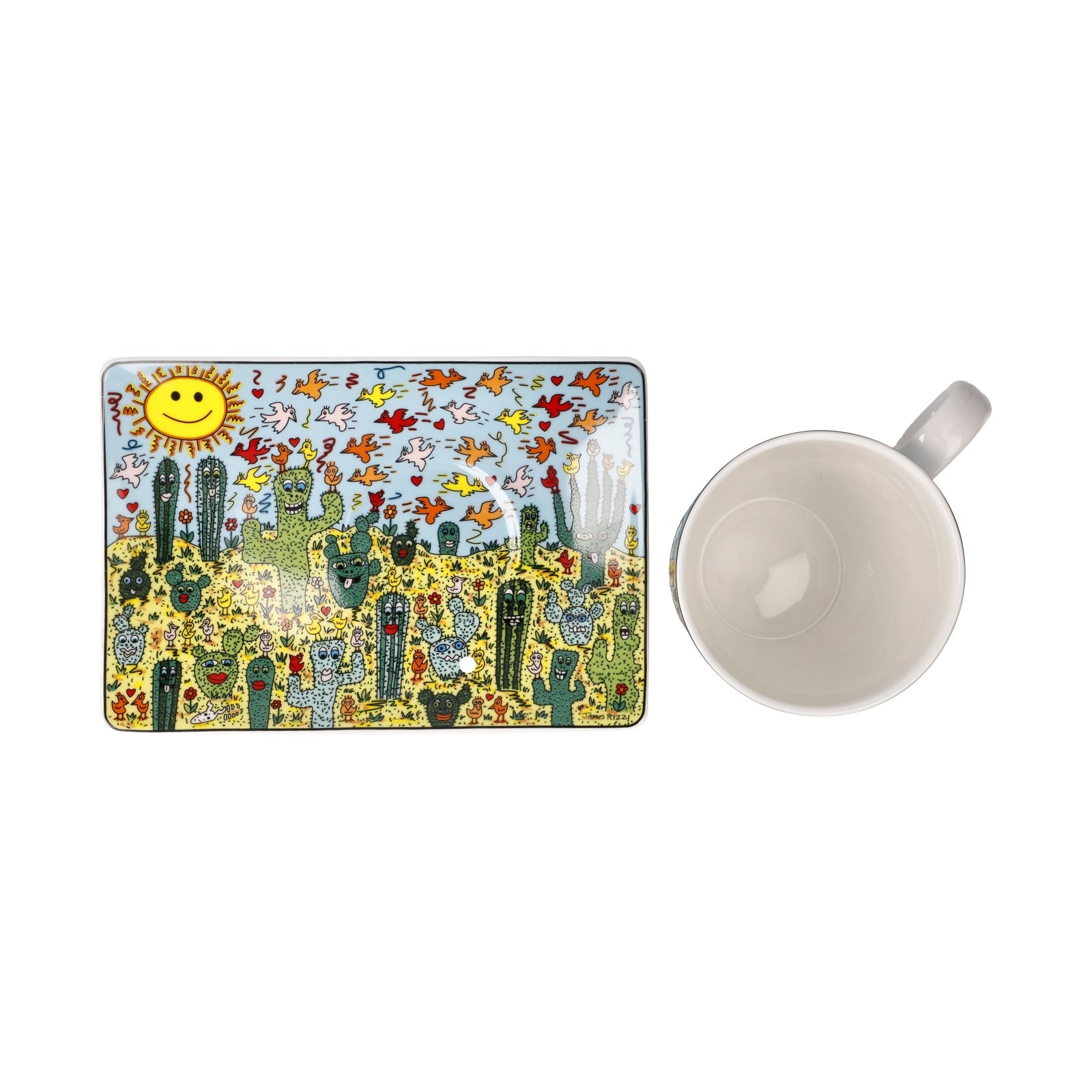 GOEBEL – Künstlertasse – James Rizzi – Desert Life