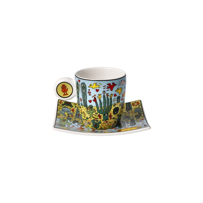 GOEBEL – Espressotasse – James Rizzi – Desert Life