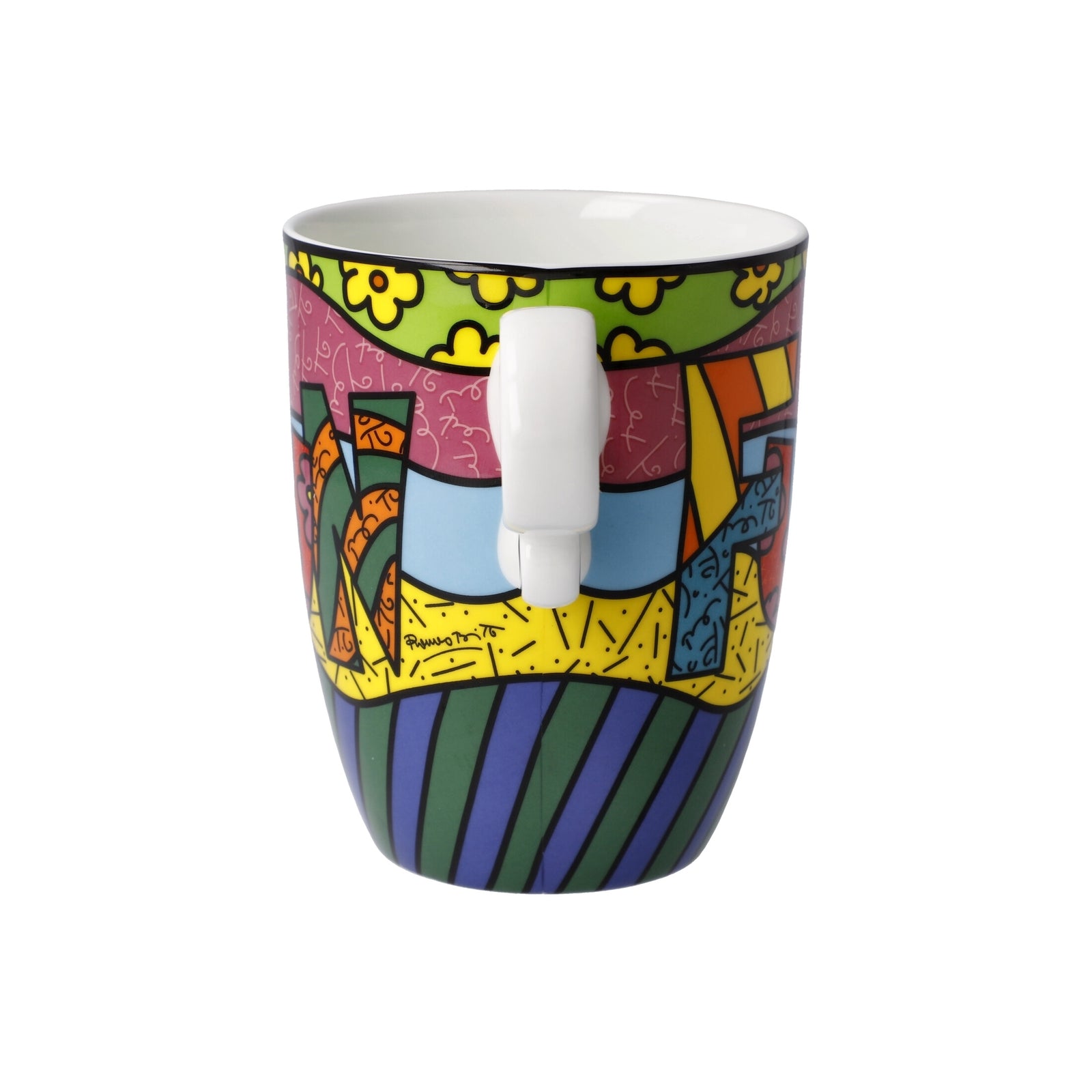 Romero Britto - Künstlertasse "Fun"
