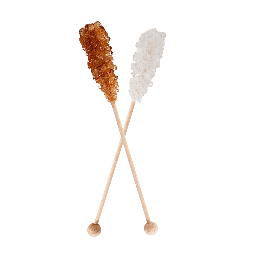 Gourmet Berner® Kandis-Holzstick 17cm braun oder weiß