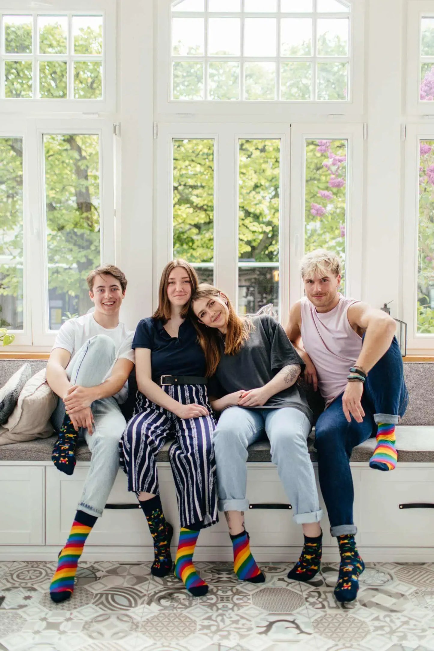 Many Mornings® Socken OVER THE RAINBOW