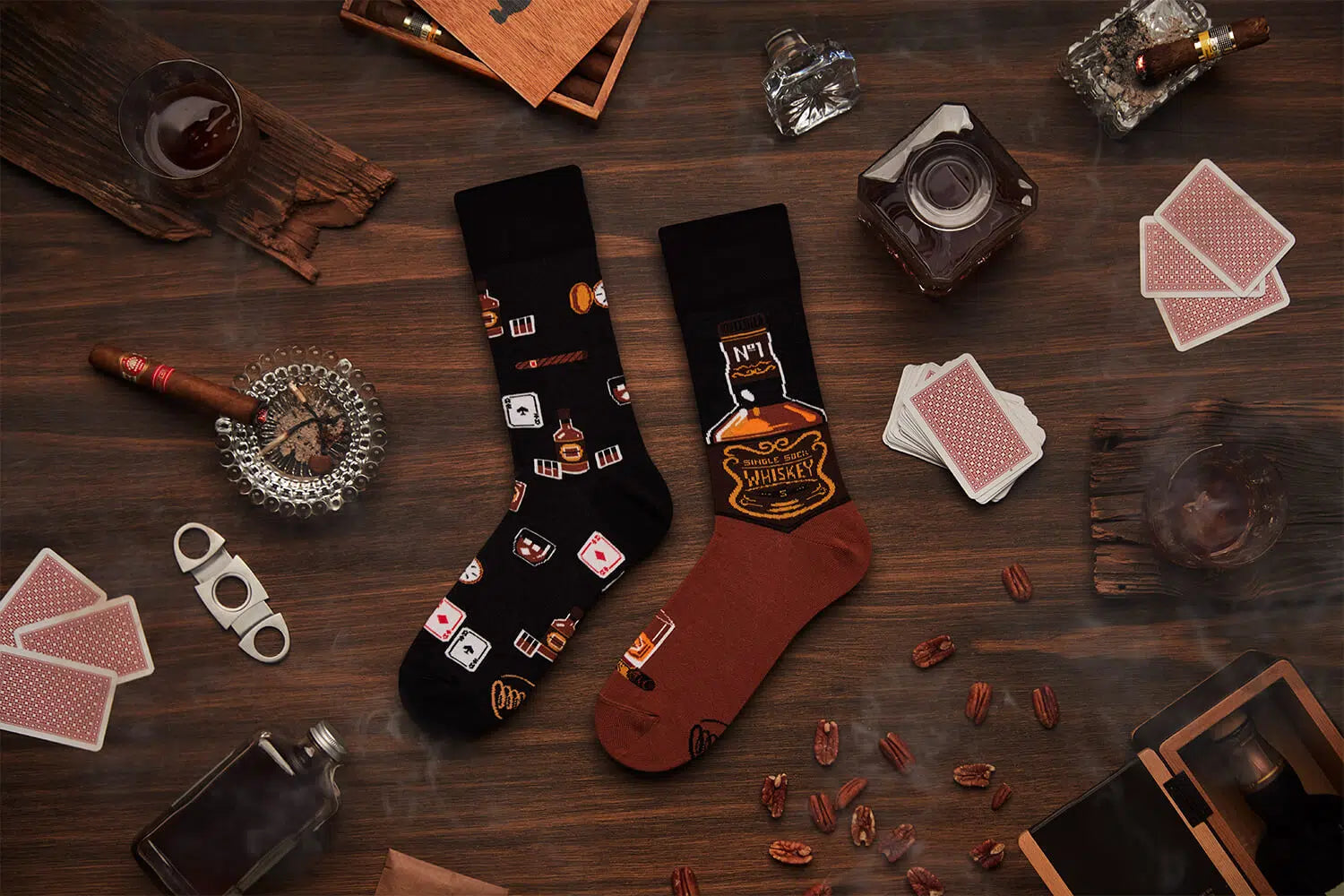 Many Mornings® Socken WHISKY