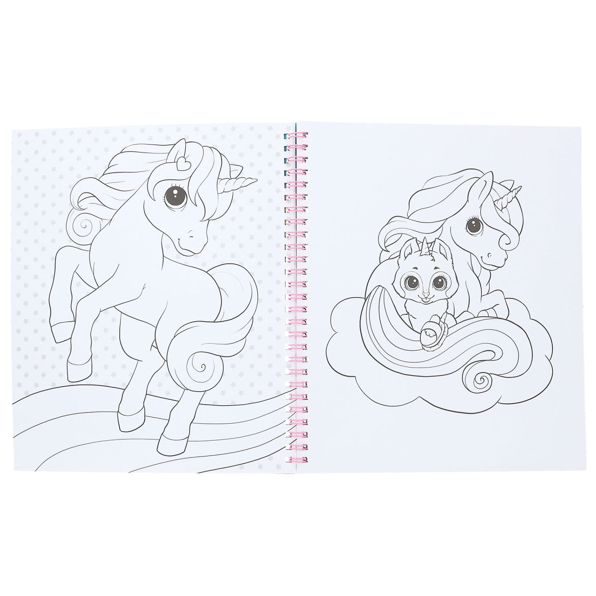 Ylvi Malbuch mit Einhorn Pailletten