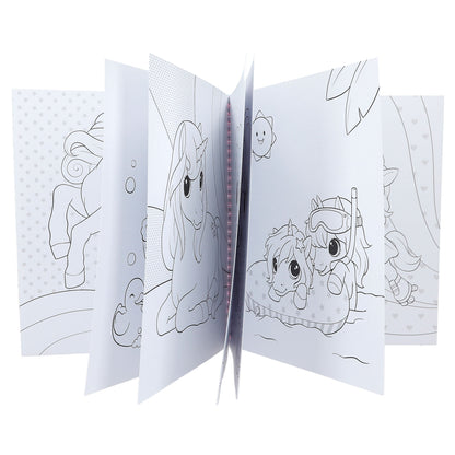 Ylvi Malbuch mit Einhorn Pailletten