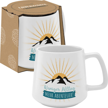 Sheepworld - Lieblingstasse "Weniger Alltag, mehr Abenteuer!"