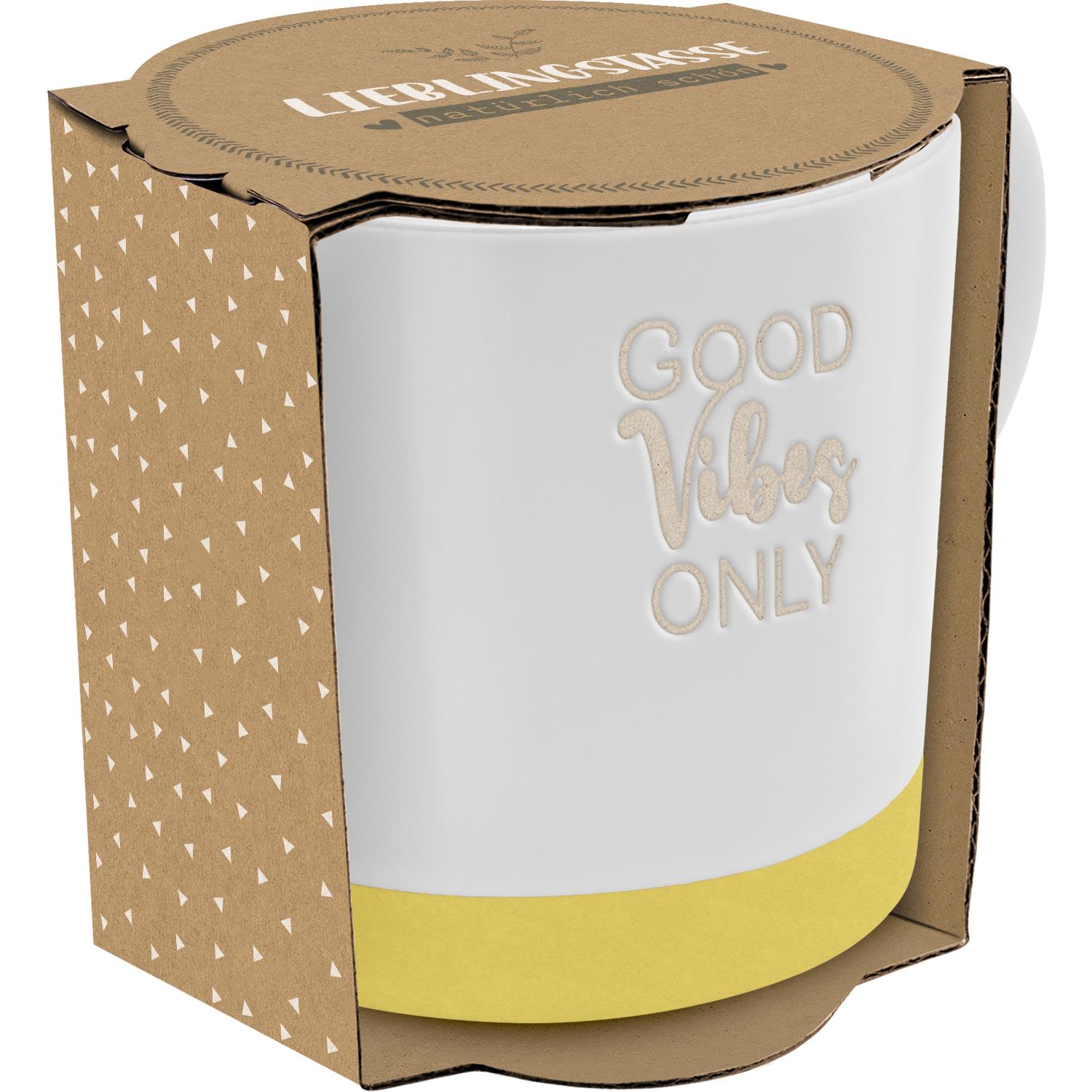 Sheepworld - Lieblingstasse "Good Vibes Only"