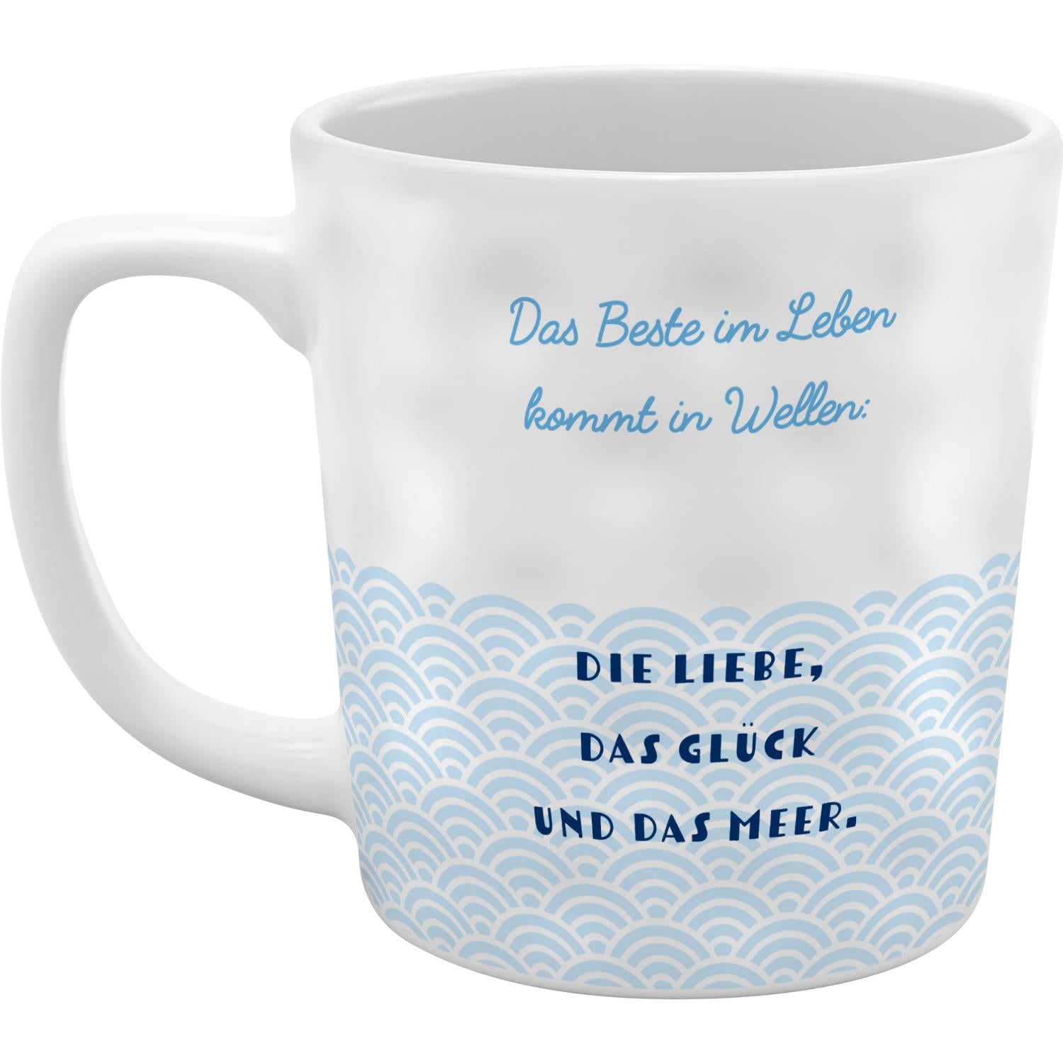 Sheepworld - Lieblingstasse "Das Beste im Leben kommt in Wellen..."