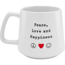 Sheepworld - Lieblingstasse "Peace, Love and Happiness"