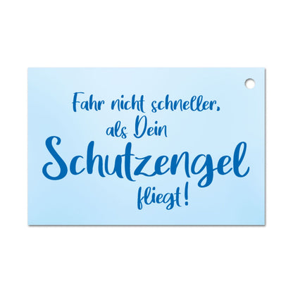 Anhänger Plüschteddy-Schutzengel mit Lenkrad