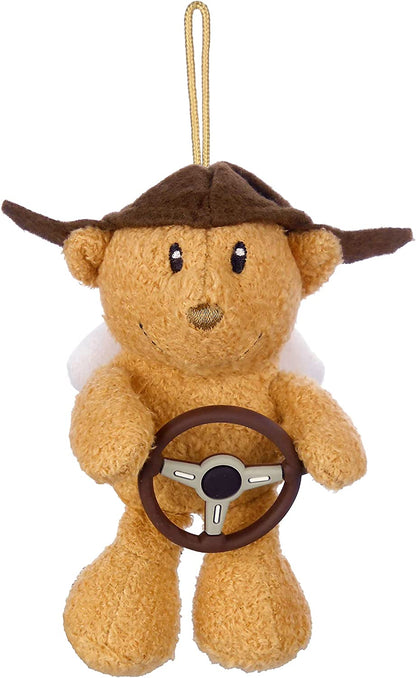 Plüschteddy-Schutzengel mit Lenkrad