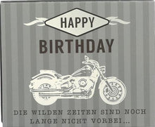 Geschenkbox mit Musik "Happy Birthday - Die wilden Zeiten..."