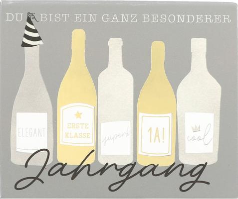 Geschenkbox mit Musik "Du bist ein ganz besonderer Jahrgang"