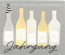 Geschenkbox mit Musik "Du bist ein ganz besonderer Jahrgang"