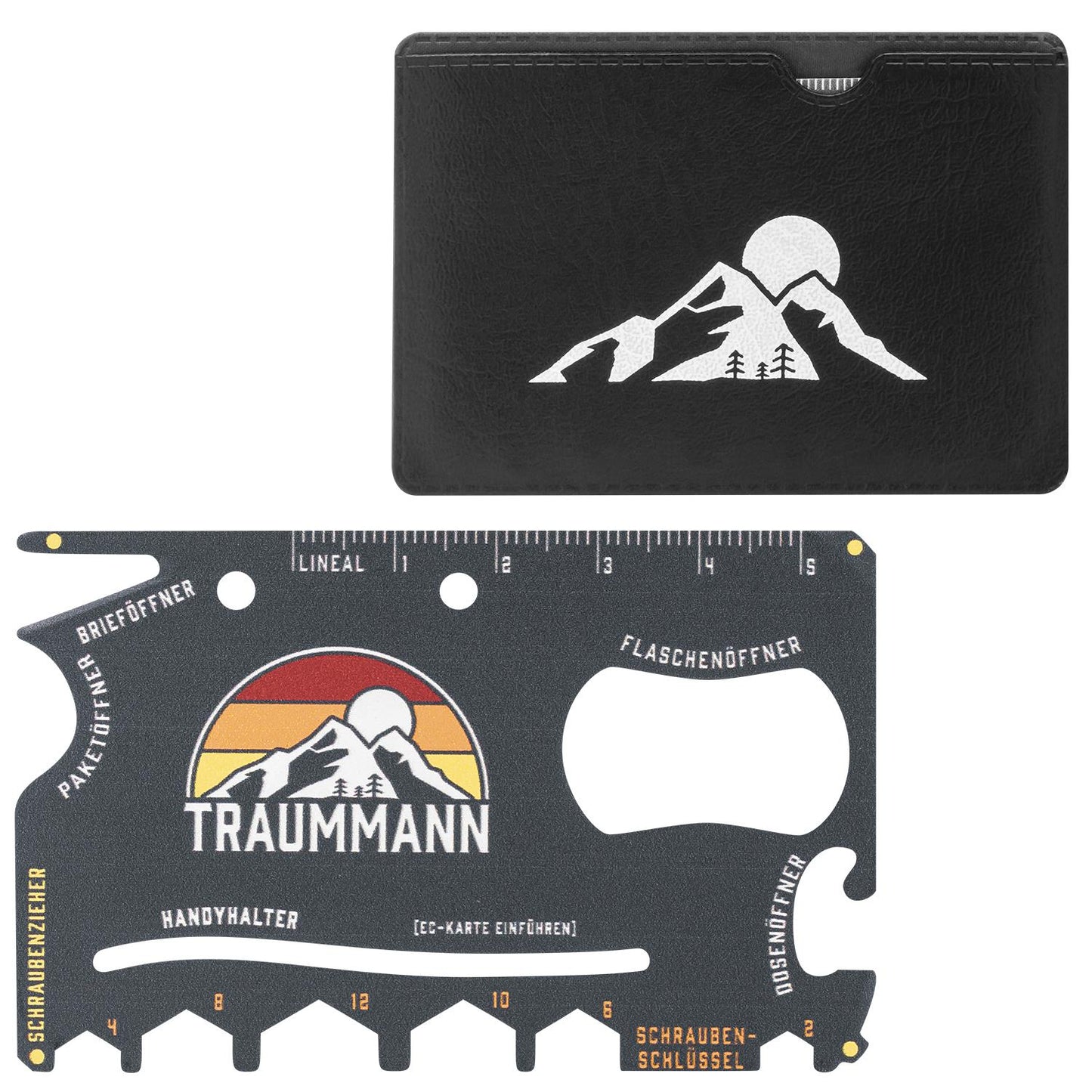 sheepworld Multi-Tool Karte "Traum MANN" mit Schutzhülle
