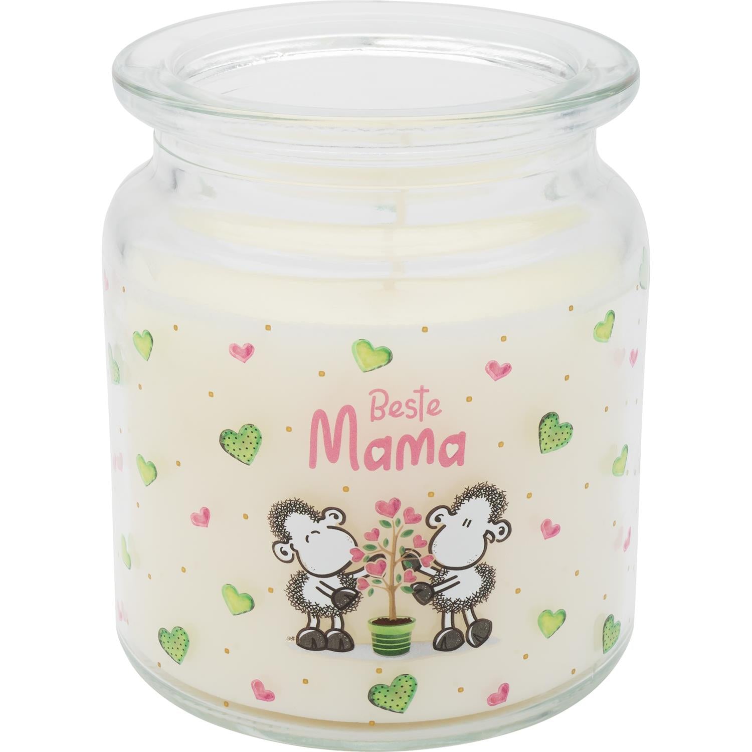 sheepworld - Kerze im Glas "Beste Mama"