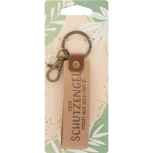 Sheepworld Kunstleder-Schlüsselanhänger "Dein Schutzengel…"