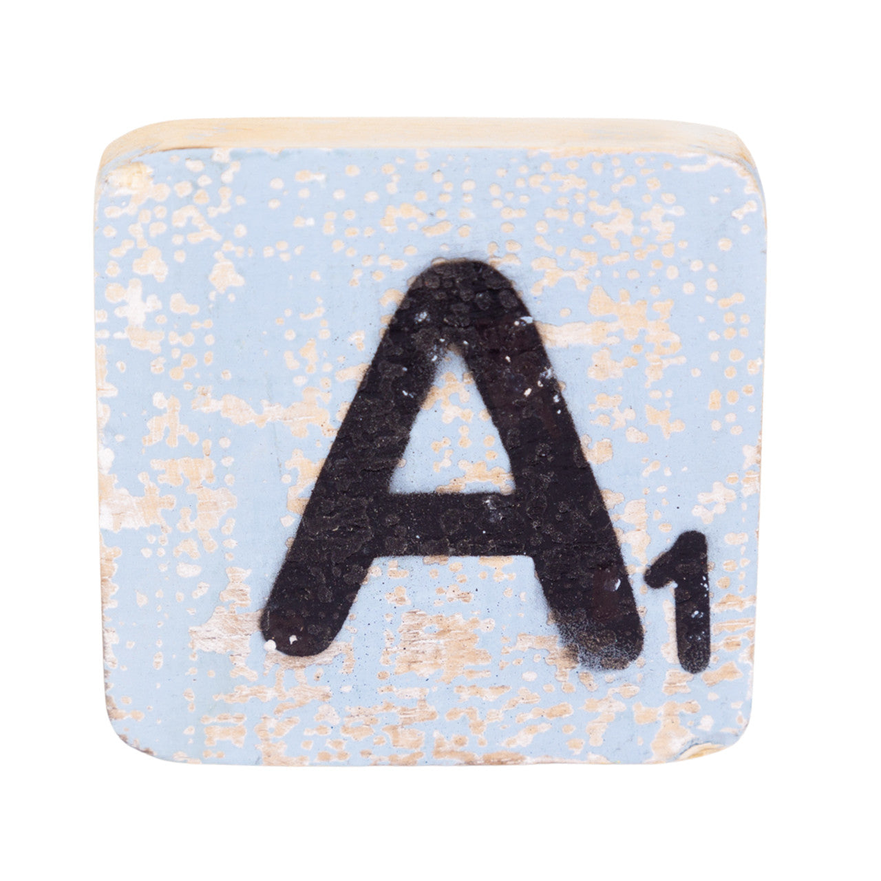 Wörterpuzzle - Holztafeln mit Buchstaben, Zeichen, Symbolen